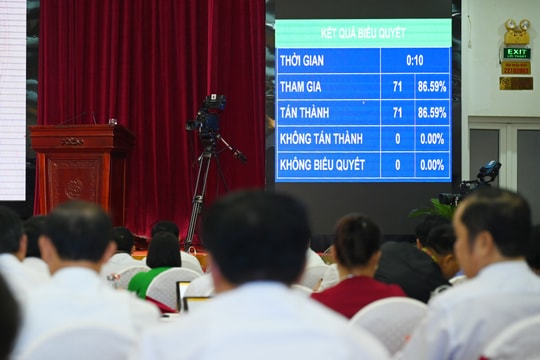 HĐND tỉnh Nghệ An quyết nghị cho 1 đại biểu thôi làm nhiệm vụ