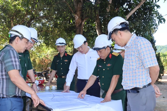 Đẩy nhanh xây dựng Trung tâm huấn luyện Dự bị động viên tỉnh Nghệ An