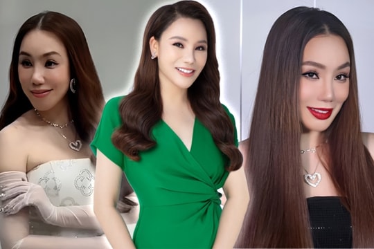 Nhan sắc ngày càng lạ lẫm của Hồ Quỳnh Hương ở tuổi 43