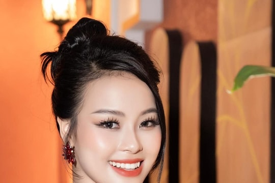 Nhan sắc em gái Đào Thị Hà dự thi Hoa hậu thế giới Việt Nam 2023 