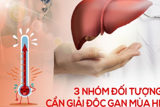 3 nhóm đối tượng cần giải độc gan mùa hè