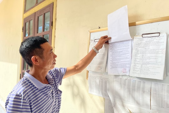 Làm rõ thông tin một kế toán xã trúng đấu giá 23 lô đất tại huyện Quỳnh Lưu