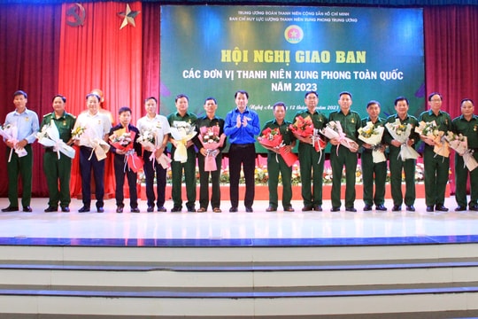Giao ban các đơn vị thanh niên xung phong toàn quốc năm 2023 tại Nghệ An