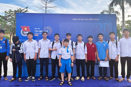 Nghệ An có 9 thí sinh và nhóm thí sinh lọt vào vòng Chung kết Tin học trẻ toàn quốc năm 2023