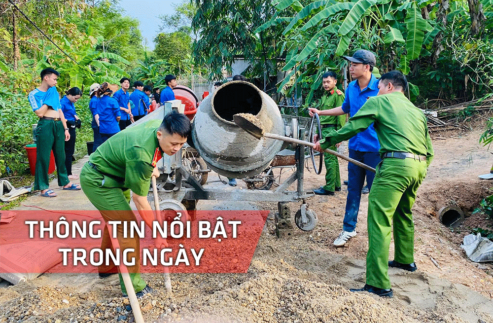 Nghệ An: Thông tin nổi bật ngày 16/7