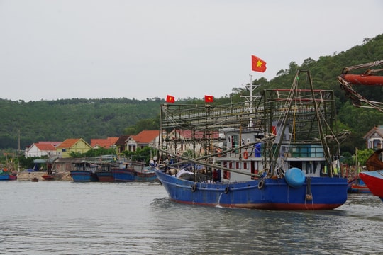 Nghệ An kêu gọi tàu thuyền vào nơi tránh trú bão số 1