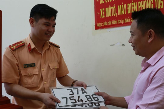 Những thay đổi mới về cấp, thu hồi đăng ký, biển số xe cơ giới từ 15/8/2023