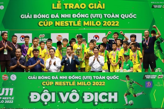 U11 Sông Lam Nghệ An đối diện với nhiều khó khăn trước thềm Giải Nhi đồng toàn quốc năm 2023