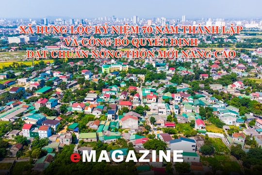 Xã Hưng Lộc kỷ niệm 70 năm thành lập: