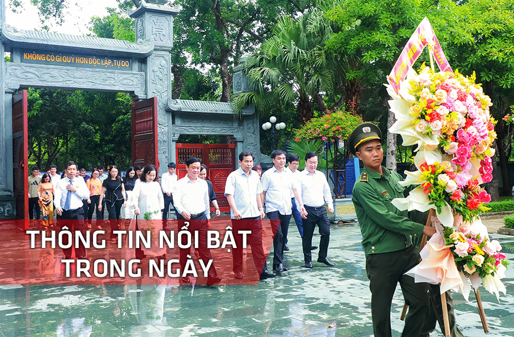 Nghệ An: Thông tin nổi bật ngày 21/7