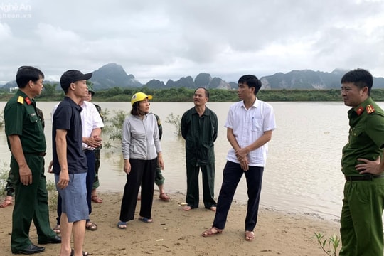 Đã tìm thấy thi thể 1 trong 3 học sinh đuối nước trên sông Lam