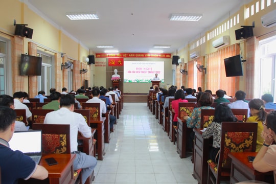 Ban Tuyên giáo Tỉnh ủy định hướng tuyên truyền có trọng tâm, trọng điểm nhiều nội dung 