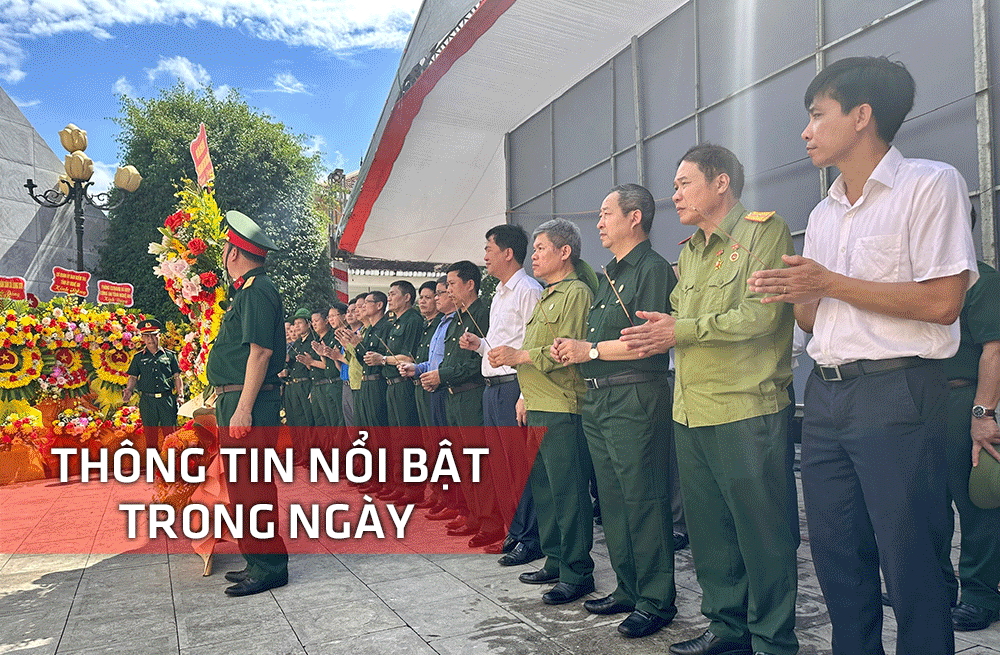 Nghệ An: Thông tin nổi bật ngày 22/7