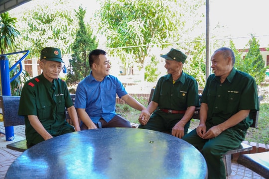 Ấm áp và sẻ chia ở Khu Điều dưỡng thương binh tâm thần kinh Nghệ An