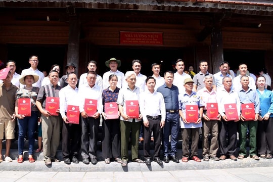 Hội Doanh nhân trẻ tỉnh Nghệ An tri ân các Anh hùng liệt sĩ