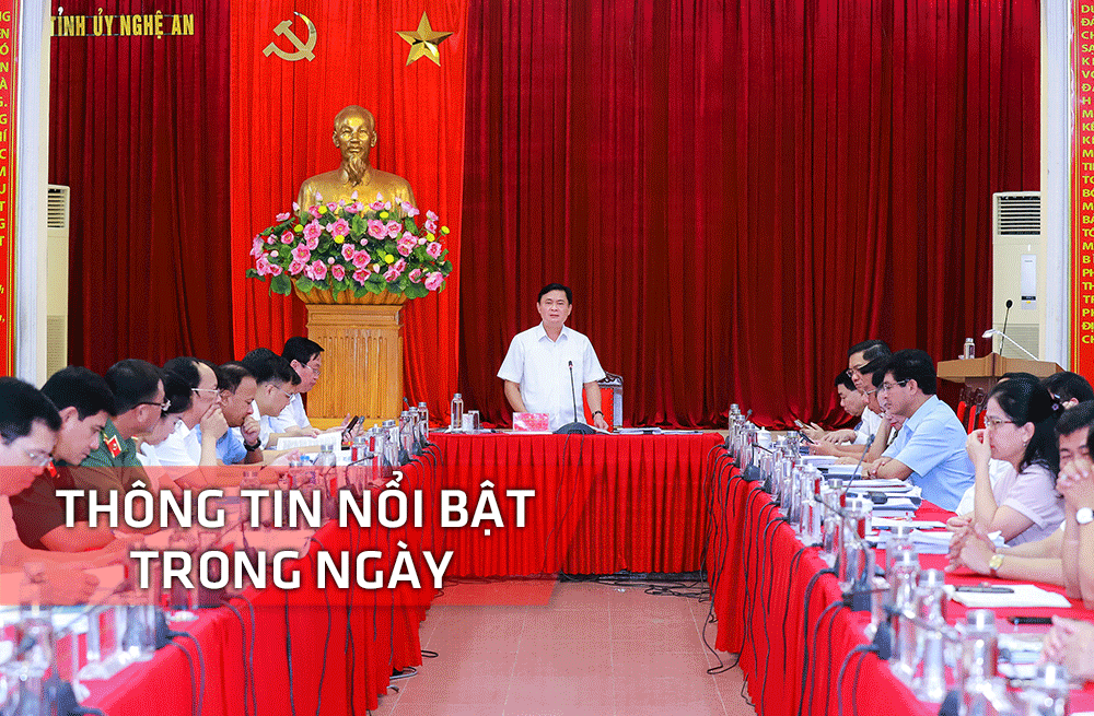 Thông tin nổi bật ngày 27/7 tại Nghệ An