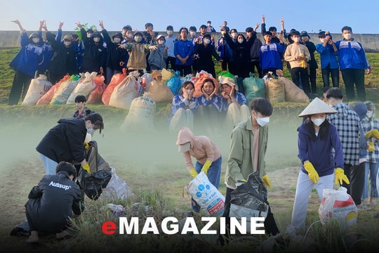 Vẽ thanh xuân tươi đẹp bằng việc làm ý nghĩa