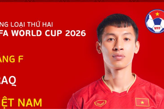Tuyển Việt Nam rơi vào bảng 'dễ thở' tại vòng loại 2 World Cup 2026