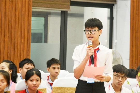 Nhiều vấn đề thiết thực được thảo luận tại Diễn đàn trẻ em tỉnh Nghệ An năm 2023