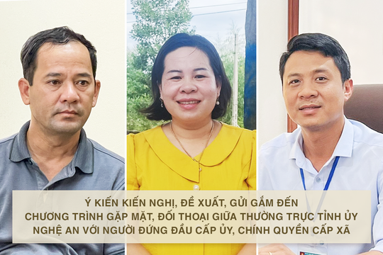 Động lực, đường hướng để cán bộ cơ sở hoàn thành nhiệm vụ tốt hơn