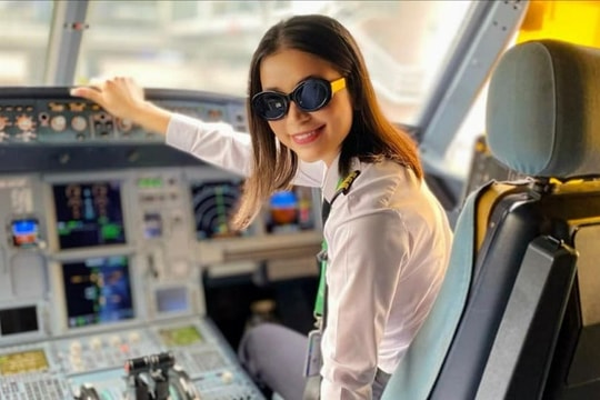 Nữ diễn viên bỏ showbiz Việt làm phi công tiết lộ mức lương 'khủng'