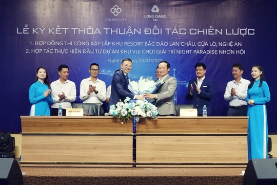 Hợp tác đối tác chiến lược giữa Công ty cổ phần Golden City và Công ty cổ phần Kỹ thuật & Xây dựng Long Giang