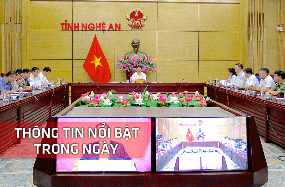 Nghệ An: Thông tin nổi bật ngày 2/8
