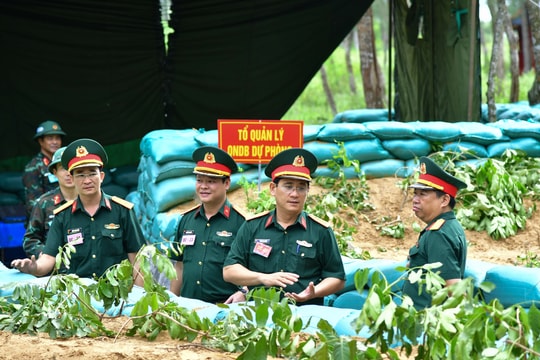 Diễn Châu hoàn thành xuất sắc diễn tập khu vực phòng thủ năm 2023