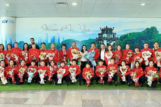 Đội tuyển nữ Việt Nam về nước, khép lại hành trình lịch sử tại World Cup 2023