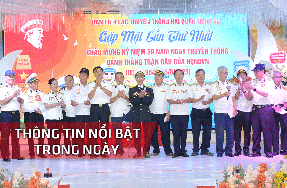 Nghệ An: Thông tin nổi bật ngày 5/8