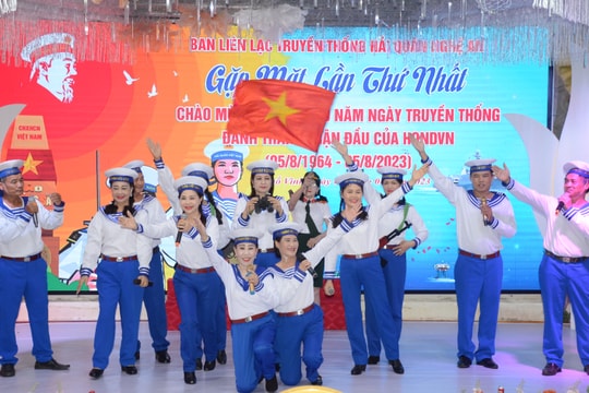 Ban liên lạc truyền thống Hải quân Nghệ An kỷ niệm 59 năm Hải quân Việt Nam đánh thắng trận đầu