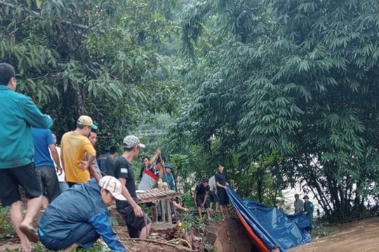 Thấp thỏm lo lũ quét trong đêm