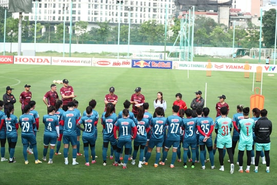 Đội tuyển nữ Việt Nam hội quân chuẩn bị cho ASIAD 19 tại Trung Quốc