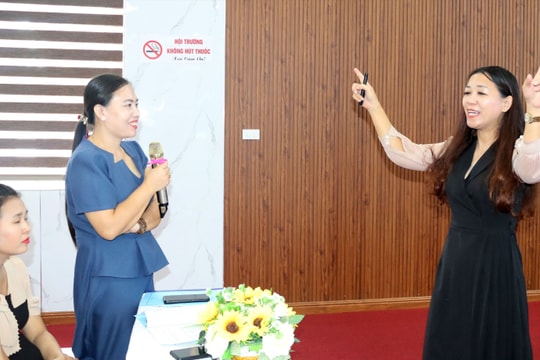 Tập huấn kỹ năng truyền thông về sàng lọc trước sinh, sơ sinh cho đội ngũ viên chức dân số