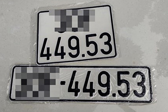 Lưu ý với xe đã đăng ký biển 5 số khi cấp đổi sang biển số định danh