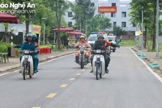 Khai mạc diễn tập khu vực phòng thủ thị xã Thái Hòa năm 2023