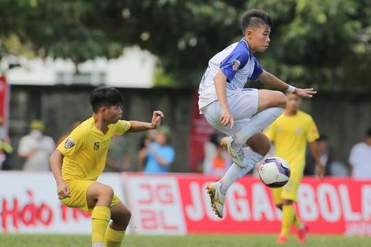 Nhận thất bại ở lượt cuối, U15 Sông Lam Nghệ An vẫn giành vé vào tứ kết