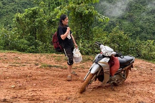 Gian nan những cung đường đến trường của giáo viên vùng cao Nghệ An