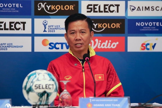 HLV Hoàng Anh Tuấn: 'Giải Đông Nam Á là thử thách cho các cầu thủ trẻ'