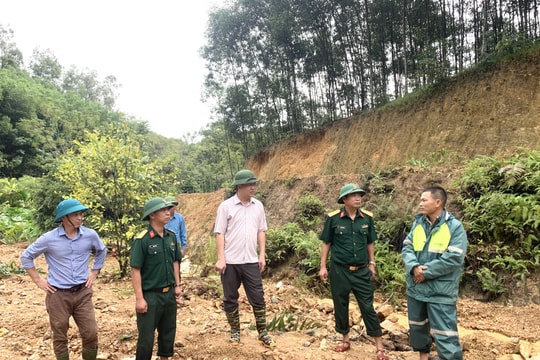 Anh Sơn chủ động phòng, chống lụt bão