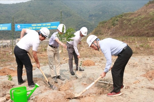 Công ty Thủy điện Bản Vẽ hướng tới môi trường làm việc ‘Xanh - sạch - đẹp - an toàn’