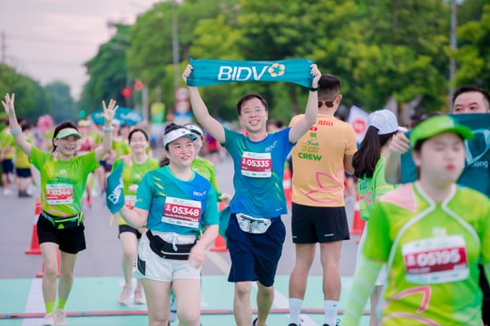BIDV đồng hành cùng Giải chạy Nông thôn Việt - Marathon Nghệ An 2023
