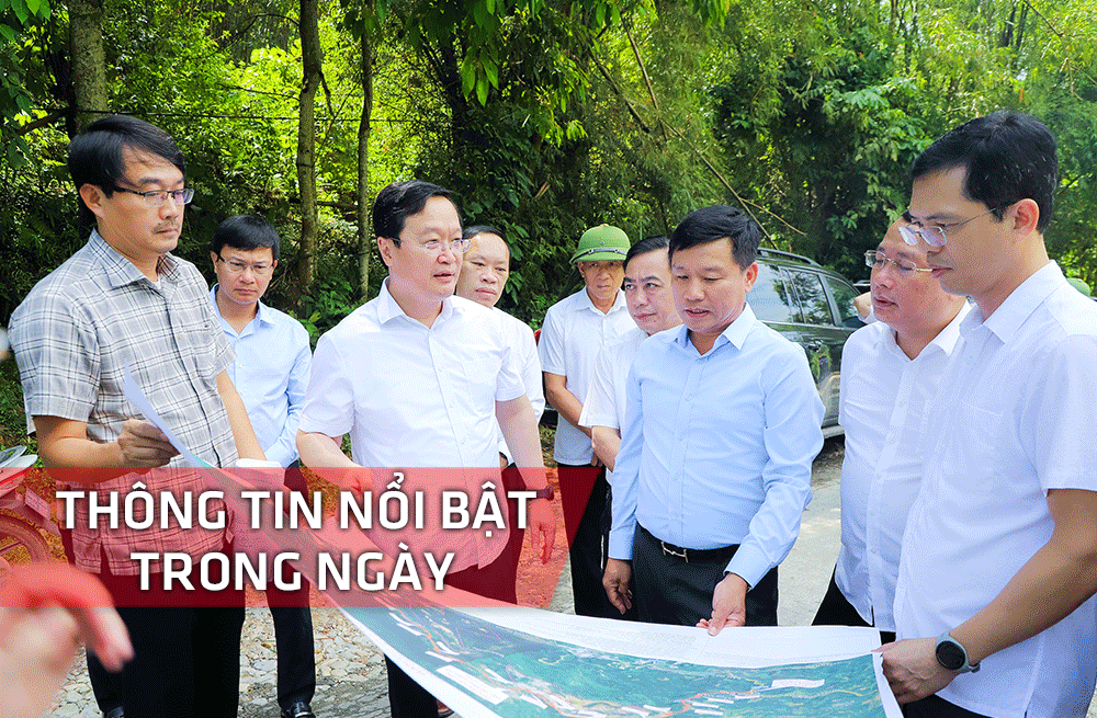 Nghệ An: Thông tin nổi bật ngày 22/8