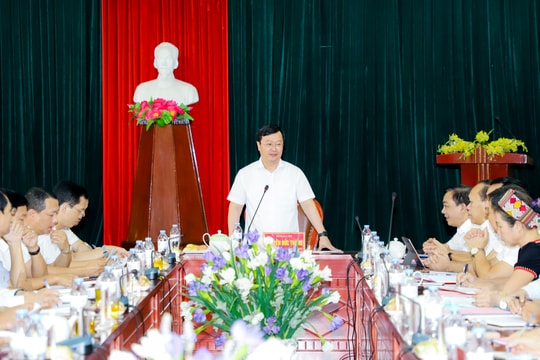 Chủ tịch UBND tỉnh: Huyện Quỳ Hợp cần quan tâm '3 hợp' để tiếp tục phát triển