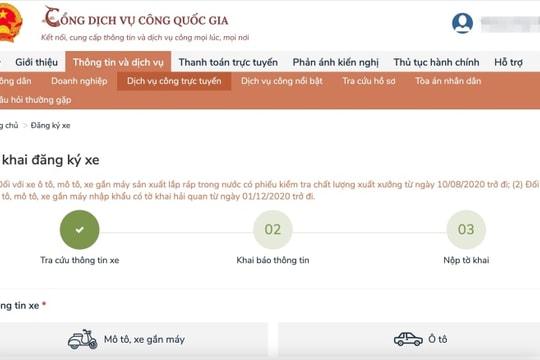 Hai cách đăng ký biển số định danh tại nhà