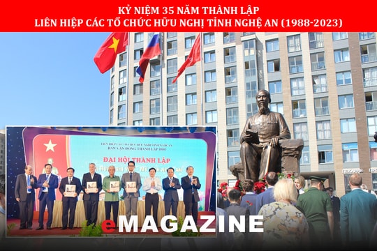 Kỷ niệm 35 năm thành lập Liên hiệp các tổ chức hữu nghị tỉnh Nghệ An (1988-2023)