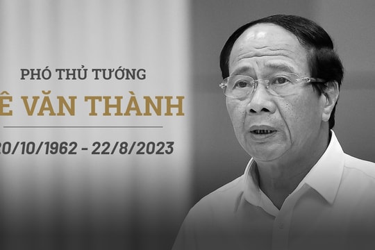 Lễ tang Phó Thủ tướng Lê Văn Thành tổ chức theo nghi thức cấp Nhà nước