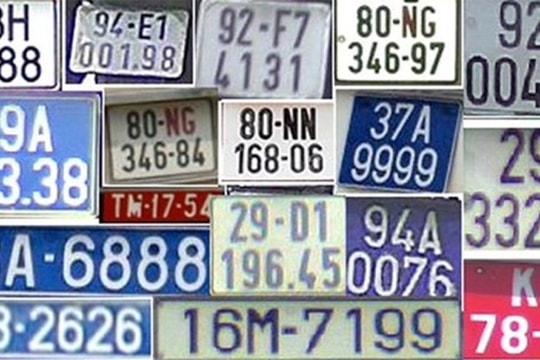 Chữ cái trên biển số xe có ý nghĩa gì?