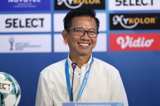 Huấn luyện viên Hoàng Anh Tuấn: ''Tôi hạnh phúc với chiến thắng này''