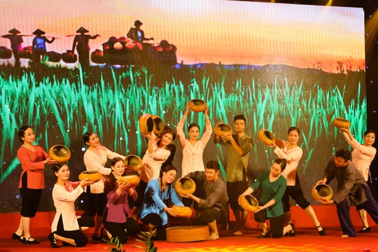 Đặc sắc chương trình nghệ thuật 'Ví giặm - con đường hữu nghị'